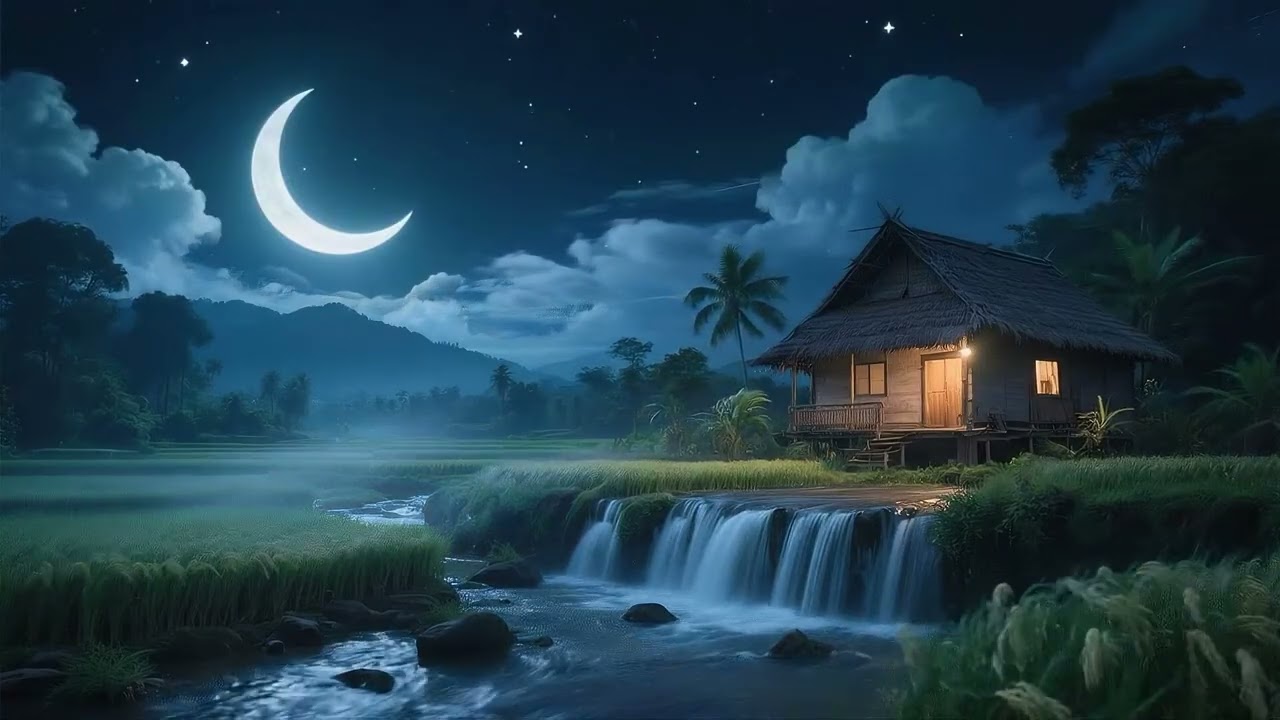 Peaceful Night 🌑Healing of Stress,Anxiety and Depressive States,Stop Overthinking,Day Night 13