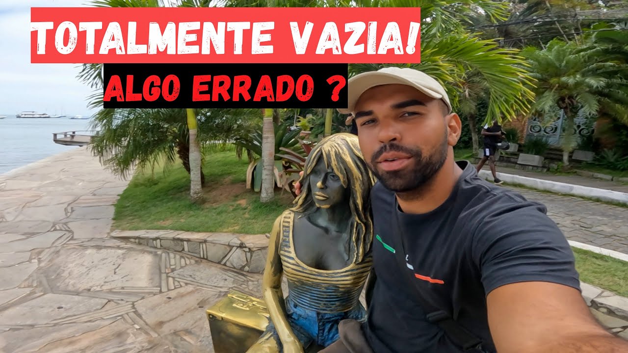 Por que B&uacute;zios fica assim t&atilde;o vazia? Descobri hoje cedo