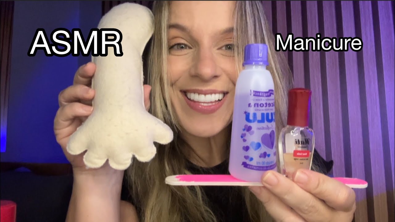 Asmr Roleplay manicure - 💅 tapping, scratching and massage 