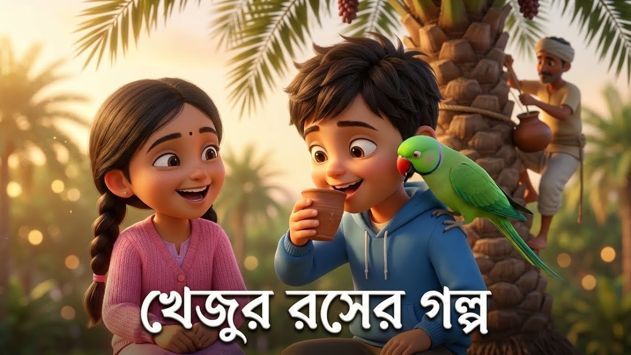 শীতের ছুটি: মীনা, রাজু আর মিঠুর খেজুর রসের গল্প