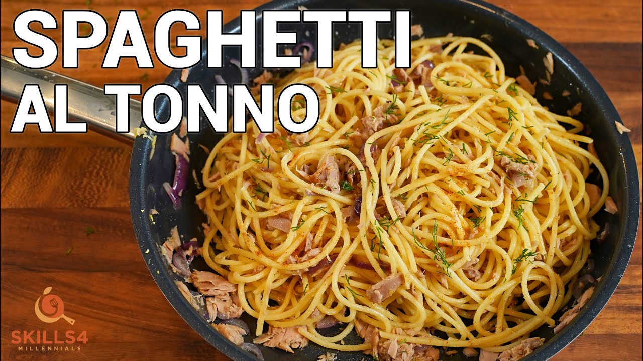 Spaghetti al Tonno - Nudeln mit Thunfisch