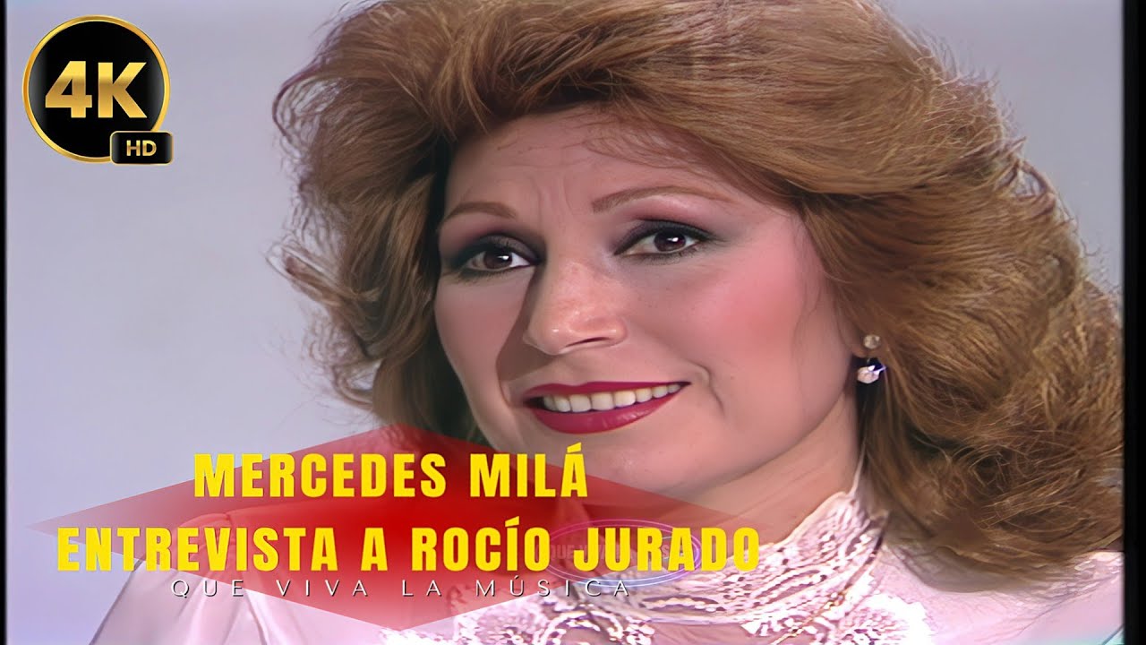 ENTREVISTA A ROCIO JURADO MERCEDES MILÁ - 1983 #rociojurado #mercedesmila #entrevista