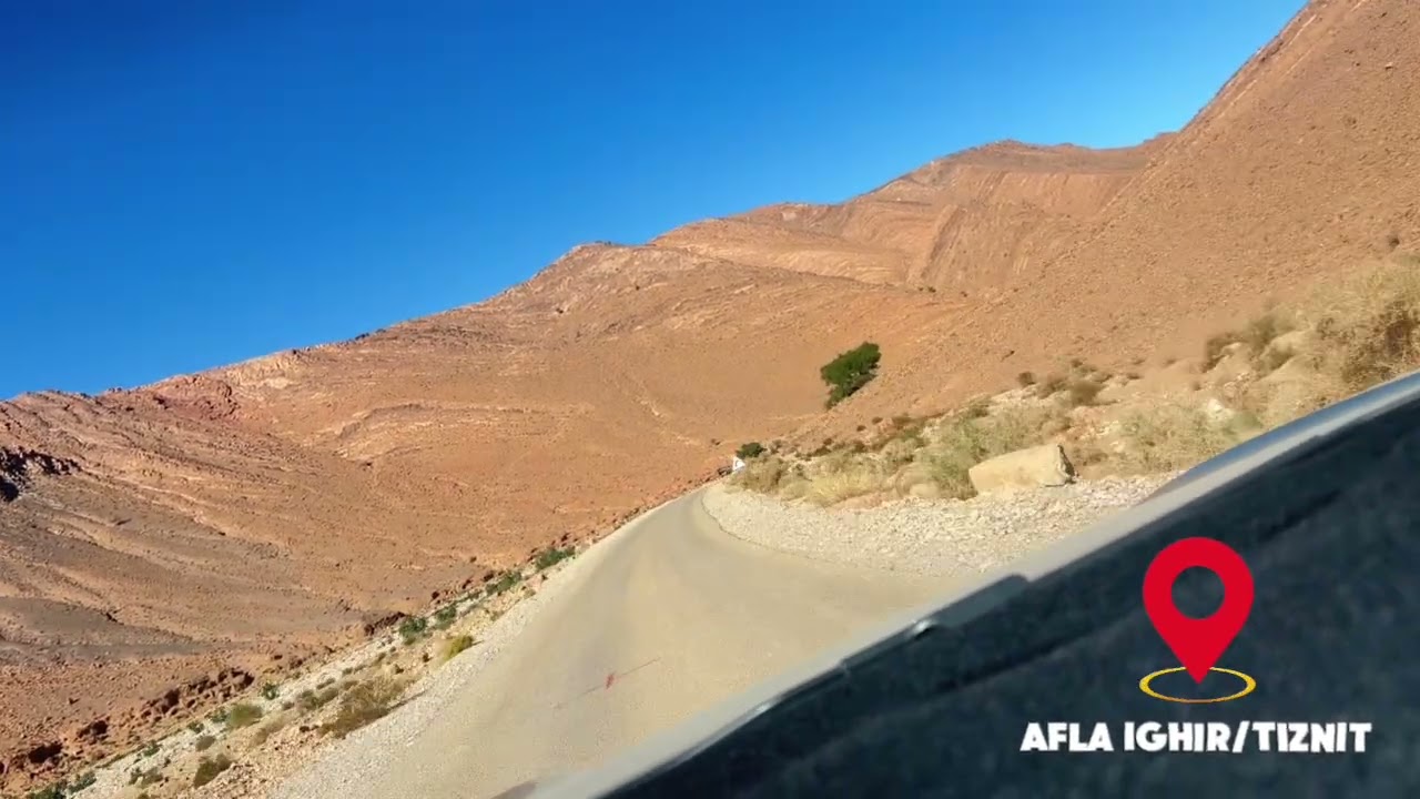 منعرجات لا تنتهي ⛰️🌿 | رحلة عبر جبال سوس ومناظر تخطف الأنفاس | تيزنيت – أفلا إيغير 