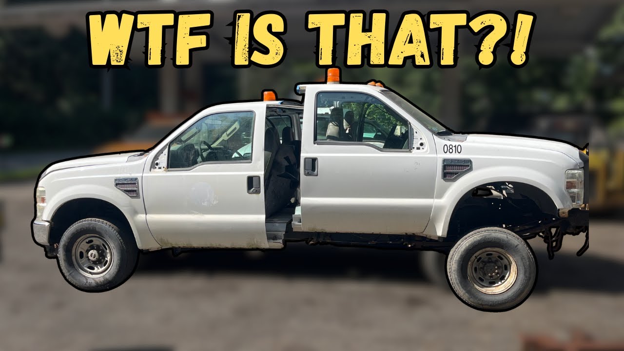 We Are CUTTING 2 TRUCKS IN HALF to Build a 2-HEADED Ford F-350 (6.4 Diesel)
