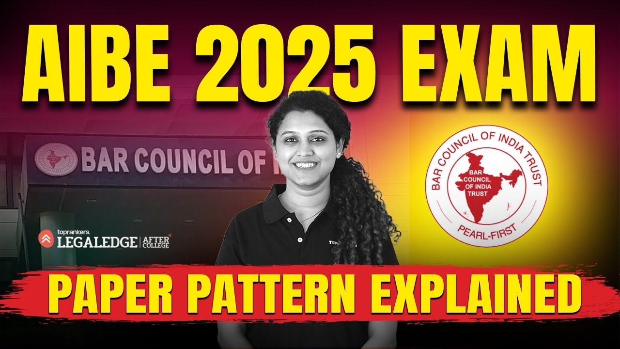 AIBE 2025 Exam Paper Pattern Explained | All India Bar Exam
