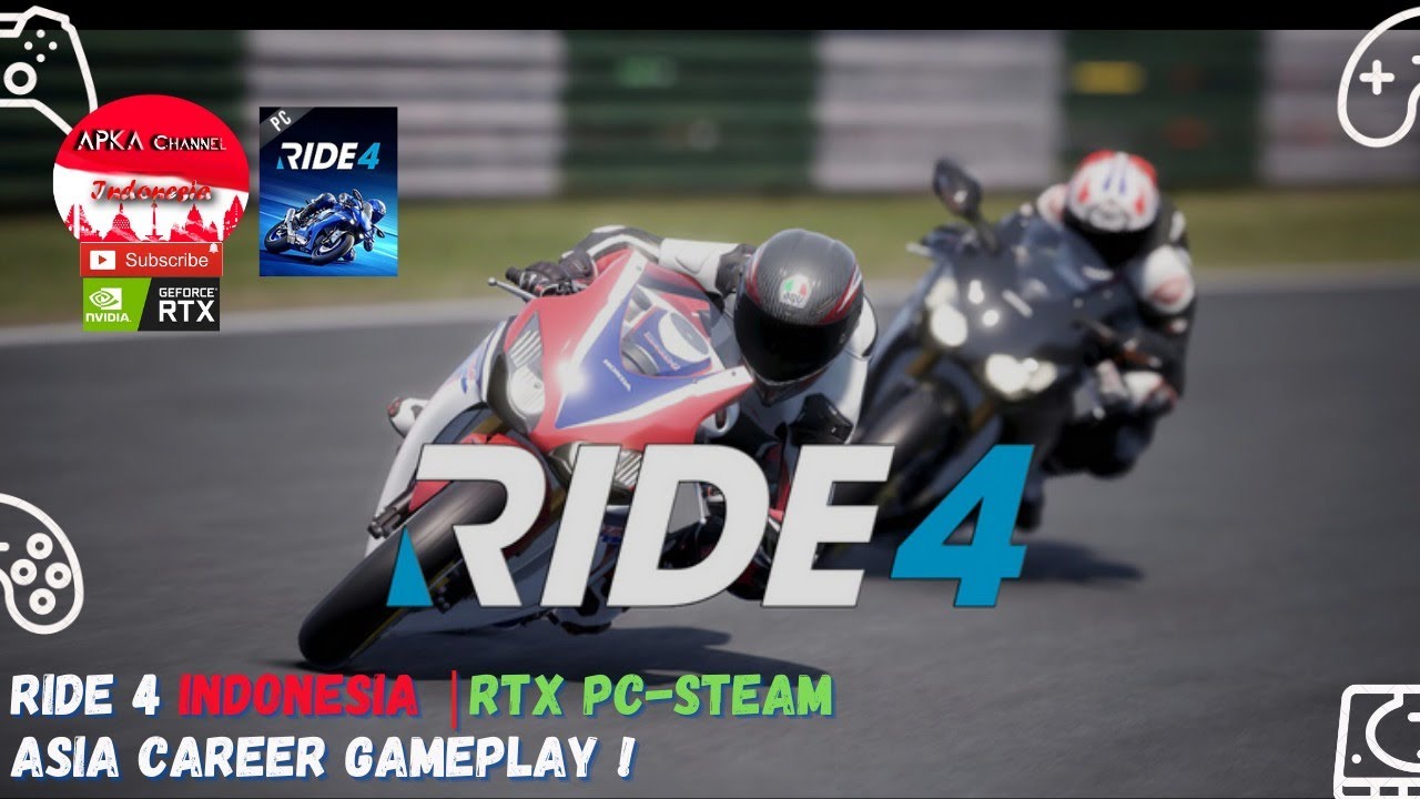 RIDE 4 INDONESIA - ASIA CAREER GAMEPLAY !
