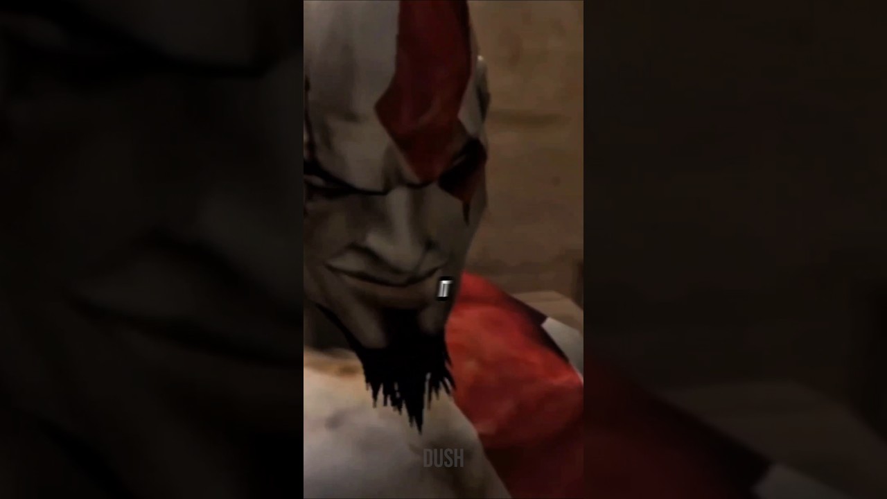 Kratos' Evil Smile in God of War 1 #shorts