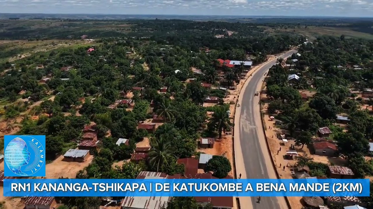 RN1 Kananga-Tshikapa | Admirez la vue sur 2Km