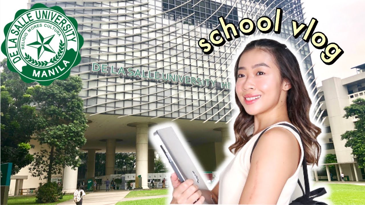 SCHOOL VLOG: DLSU☕ college day in my life