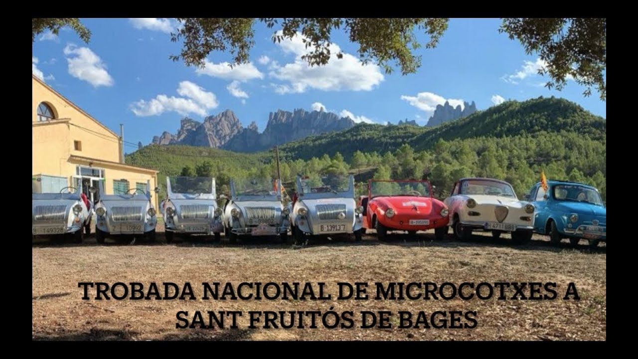 Resum Trobada Nacional de Microcotxes a Sant Fruitós de Bages