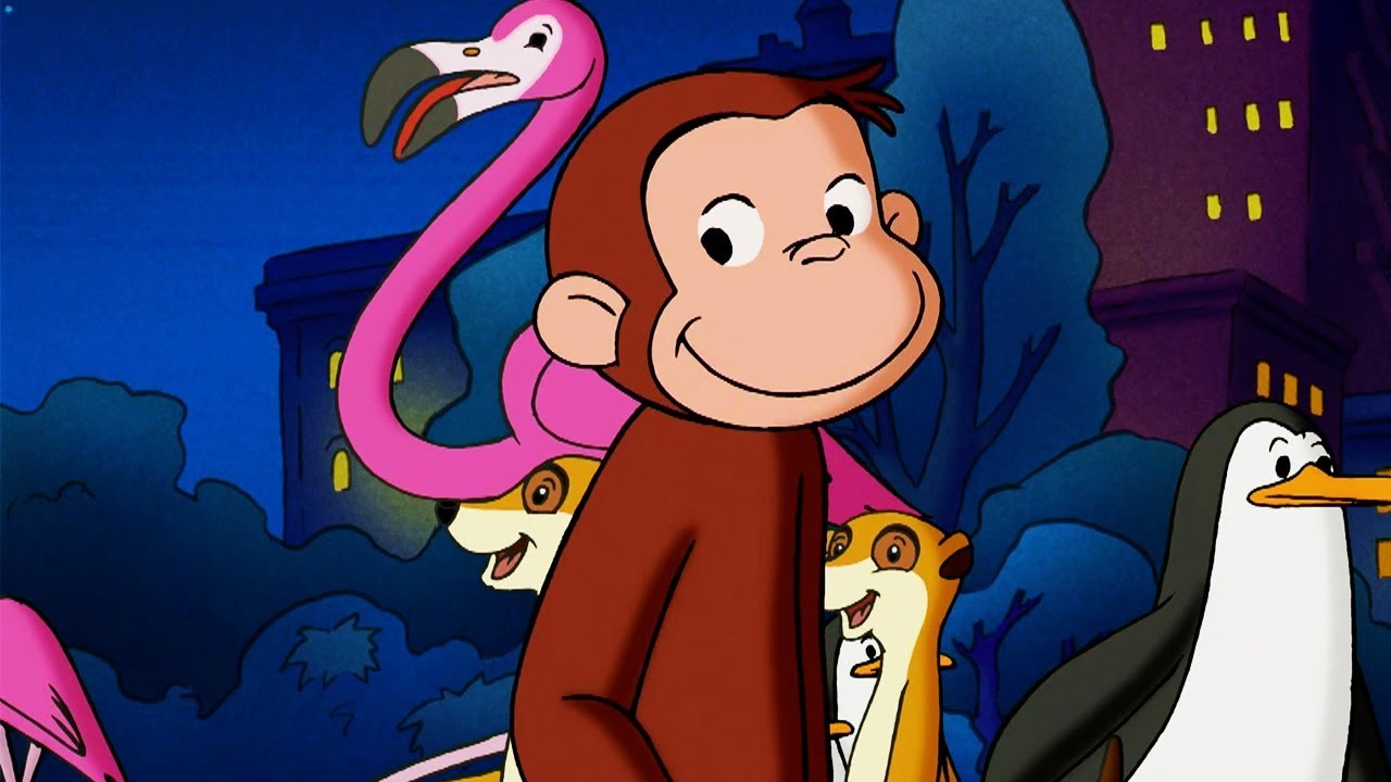 George O Curioso 🐵 Noite No Zoologico 🐵 Episódio Completo 🐵 Desenhos Animados