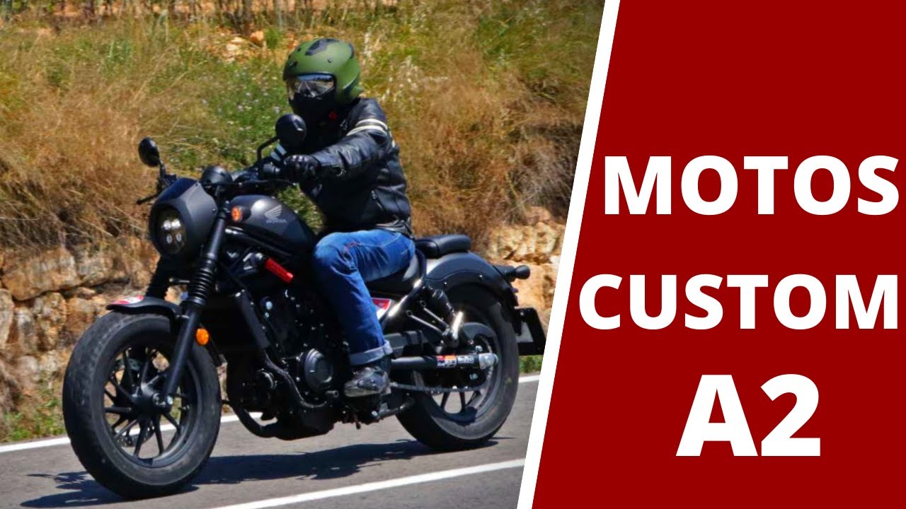 ✅ Mejores Motos Custom A2 baratas ▶️ Comparativa relación calidad precio