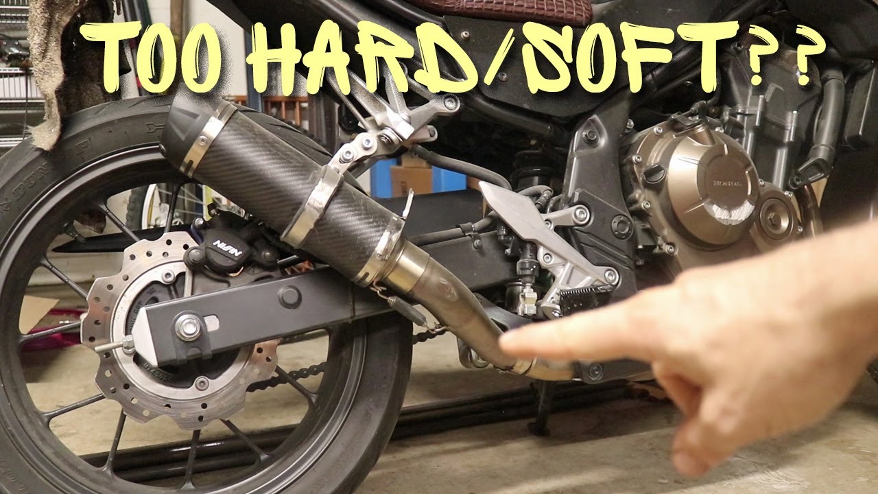 Как отрегулировать заднюю подвеску мотоцикла | Предварительная нагрузка | Honda CB500F CB500X CBR