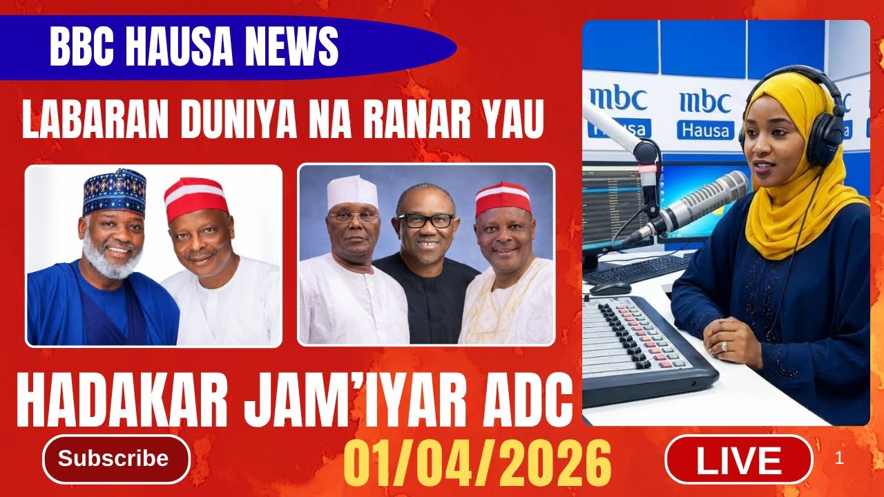 BBC HAUSA LABARAN DUNIYA NA RANAR YAU 01/04/2026