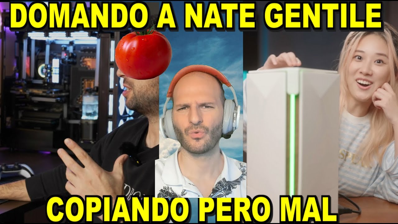 DOMANDO A NATE GENTILE - El PC Cutre Con Ps5 , Xbox Y Nintendo Switch 2 ES UNA MALA COPIA