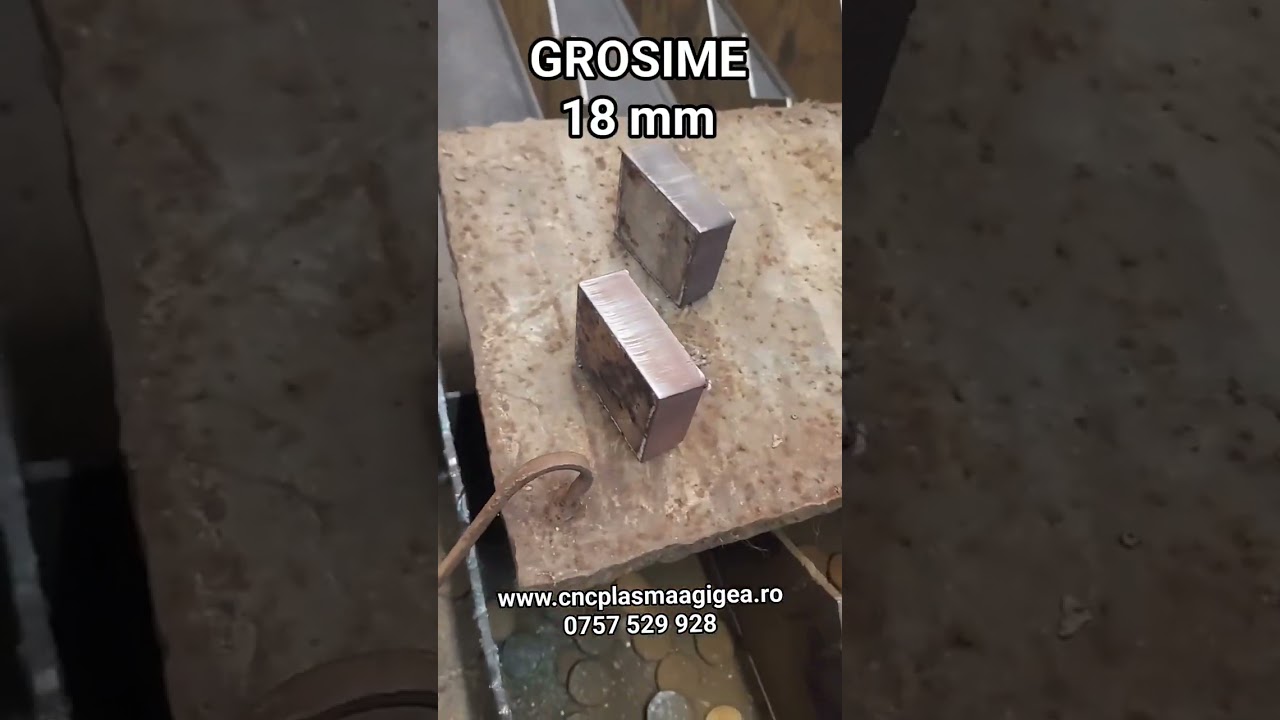 Debitare tabla groasa 18 mm #cnc #machine #metal #tabla