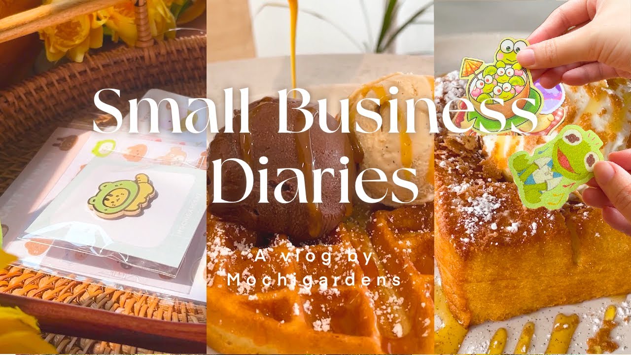 Small Business Diaries EP 3 || Visiting the Singapore Botanic Gardens, Packing Orders & Artcade Haul