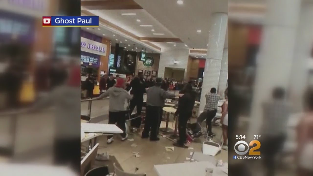 Brawl At Roosevelt Field Mall