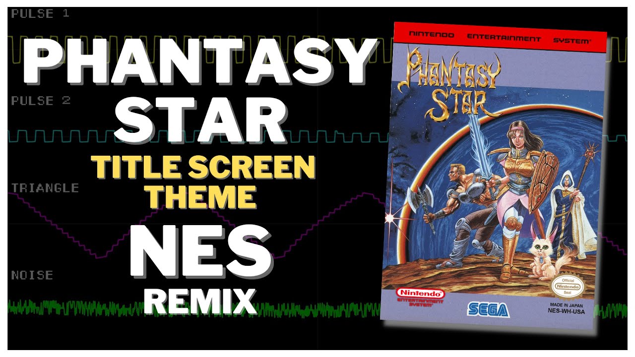 Phantasy Star - Title screen (NES 2A03 remix)