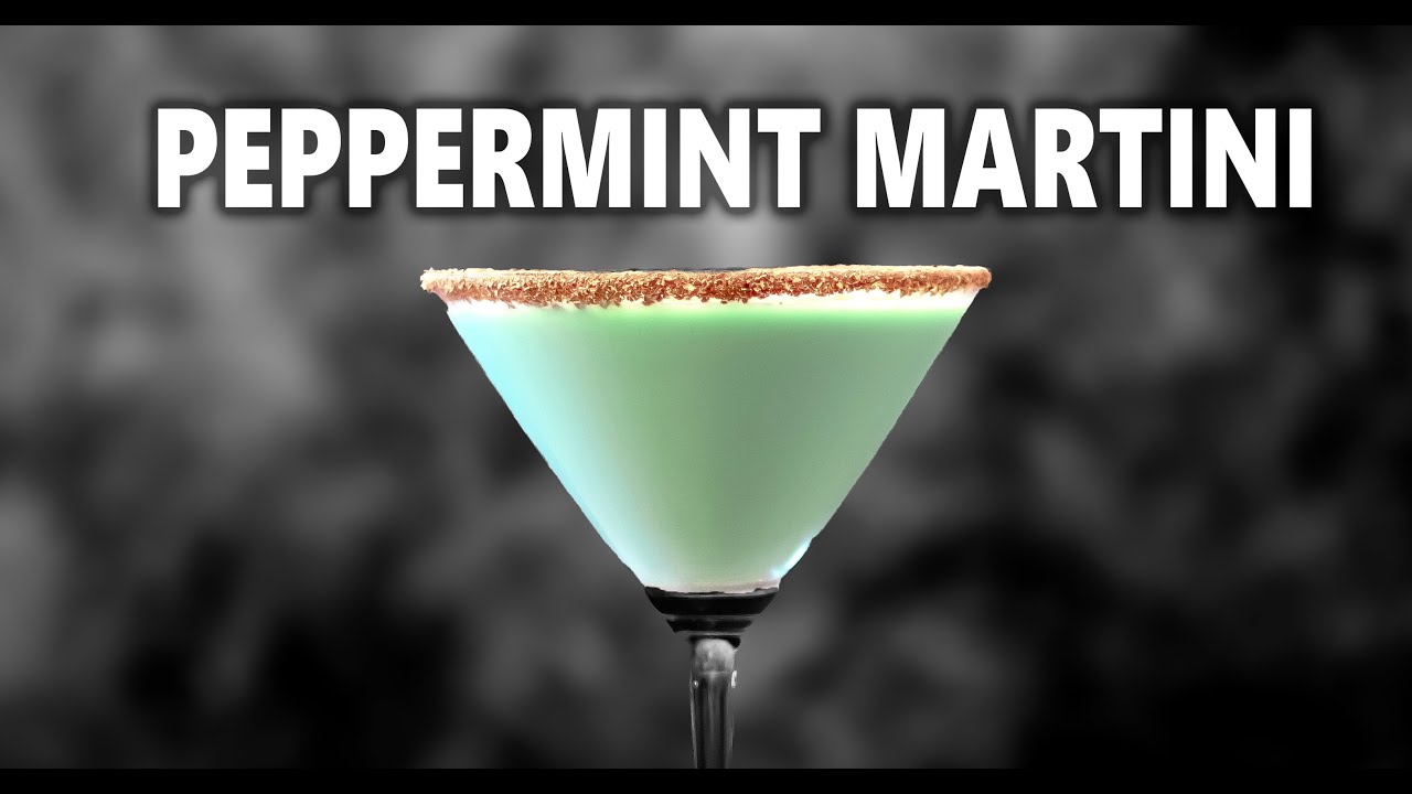 How To Make The Pepperment Martini Cocktail with Baileys