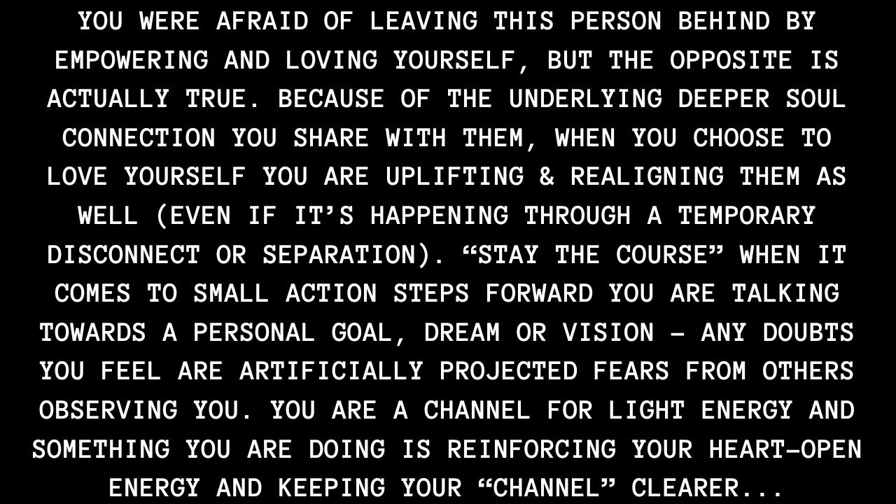 By empowering yourself, you have given this soul connection a chance to embody its true nature in 3D