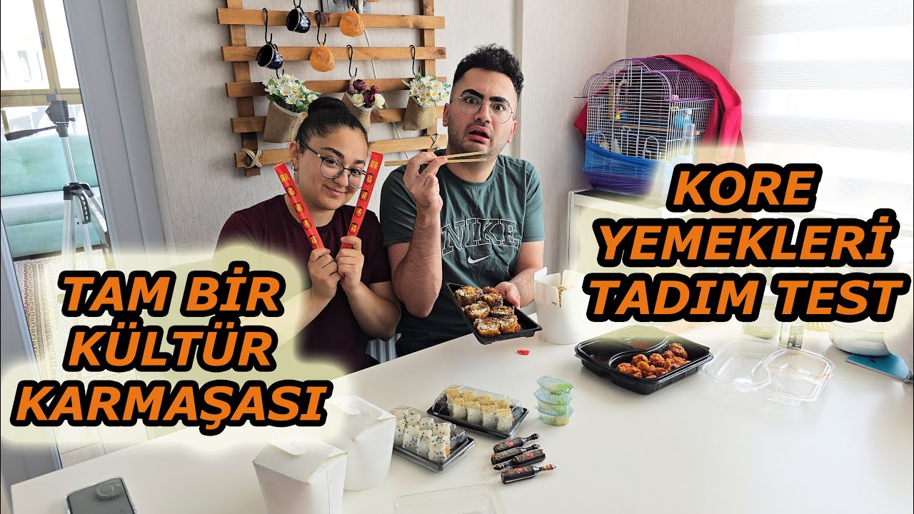 KORE YEMEKLERİNİ TEST ETTİK GÜLMEK GARANTİ