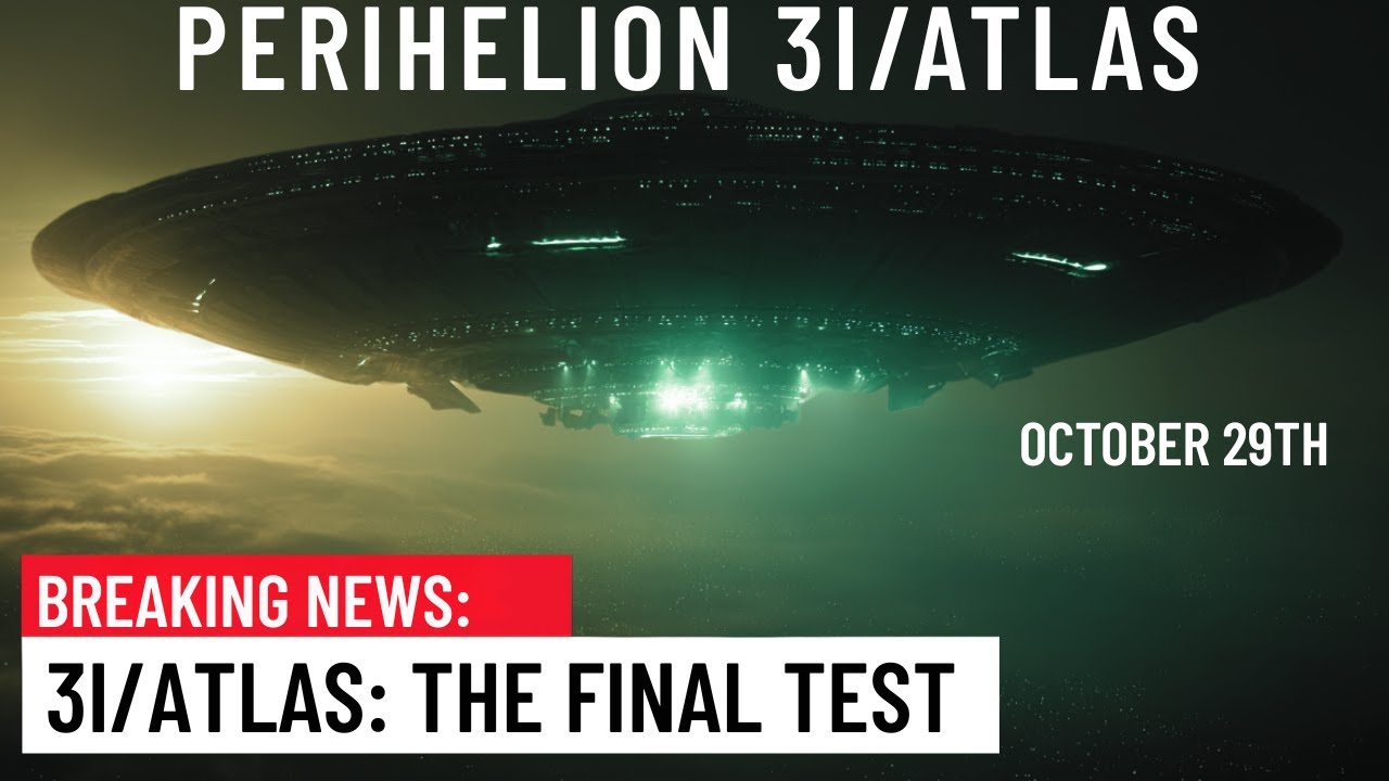 OCTOBER 29th: The DECISIVE TEST for 3I/ATLAS