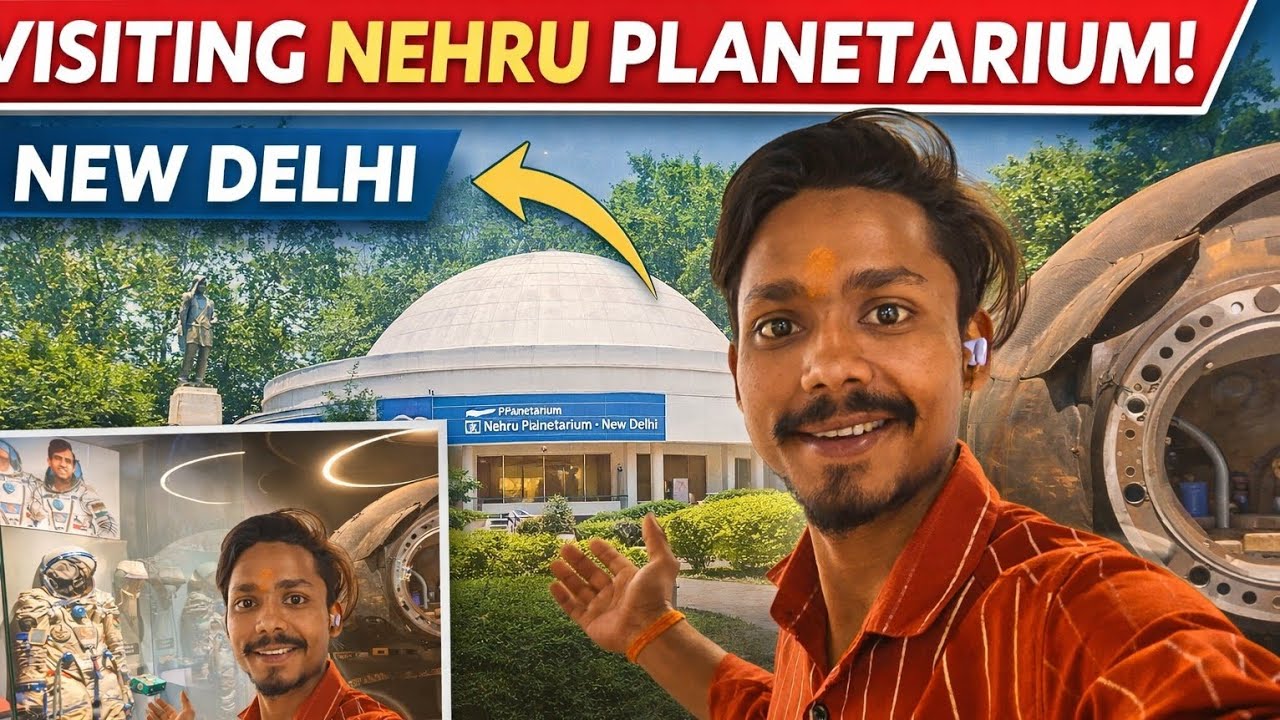 Din mein Sitare dekhe 😱!Nehru Planetarium Delhi Full Tour😘