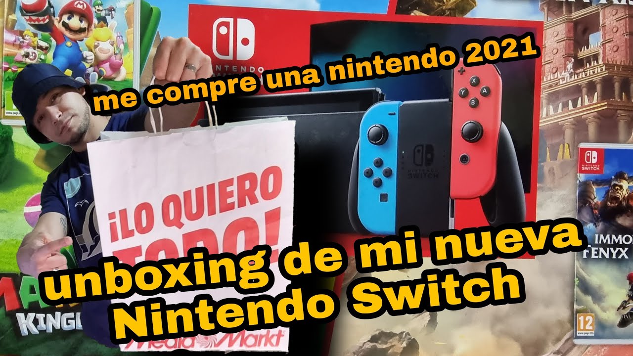 Unboxing Nintendo Switch 1 l Mi Nueva Consola