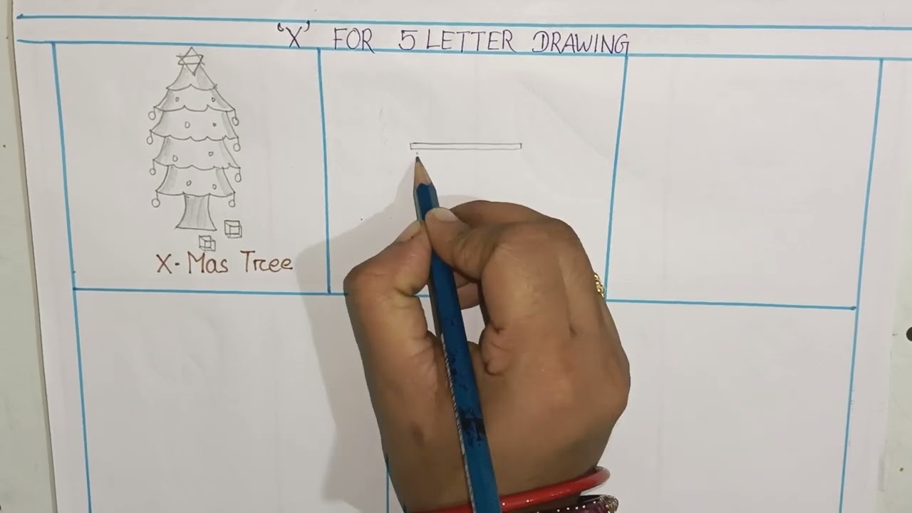 Let's draw object that start with letter 