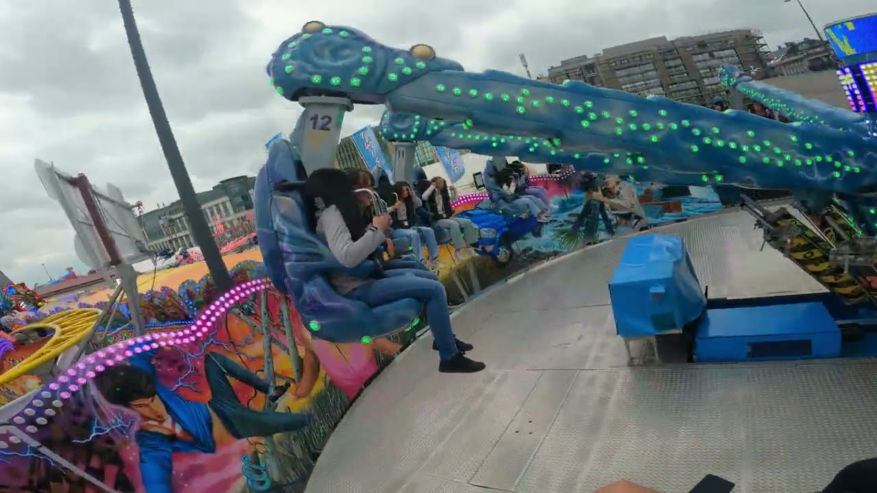 Twister Maxi Jump - Kopp 4k (Onride) Schueberfouer Luxembourg 2024