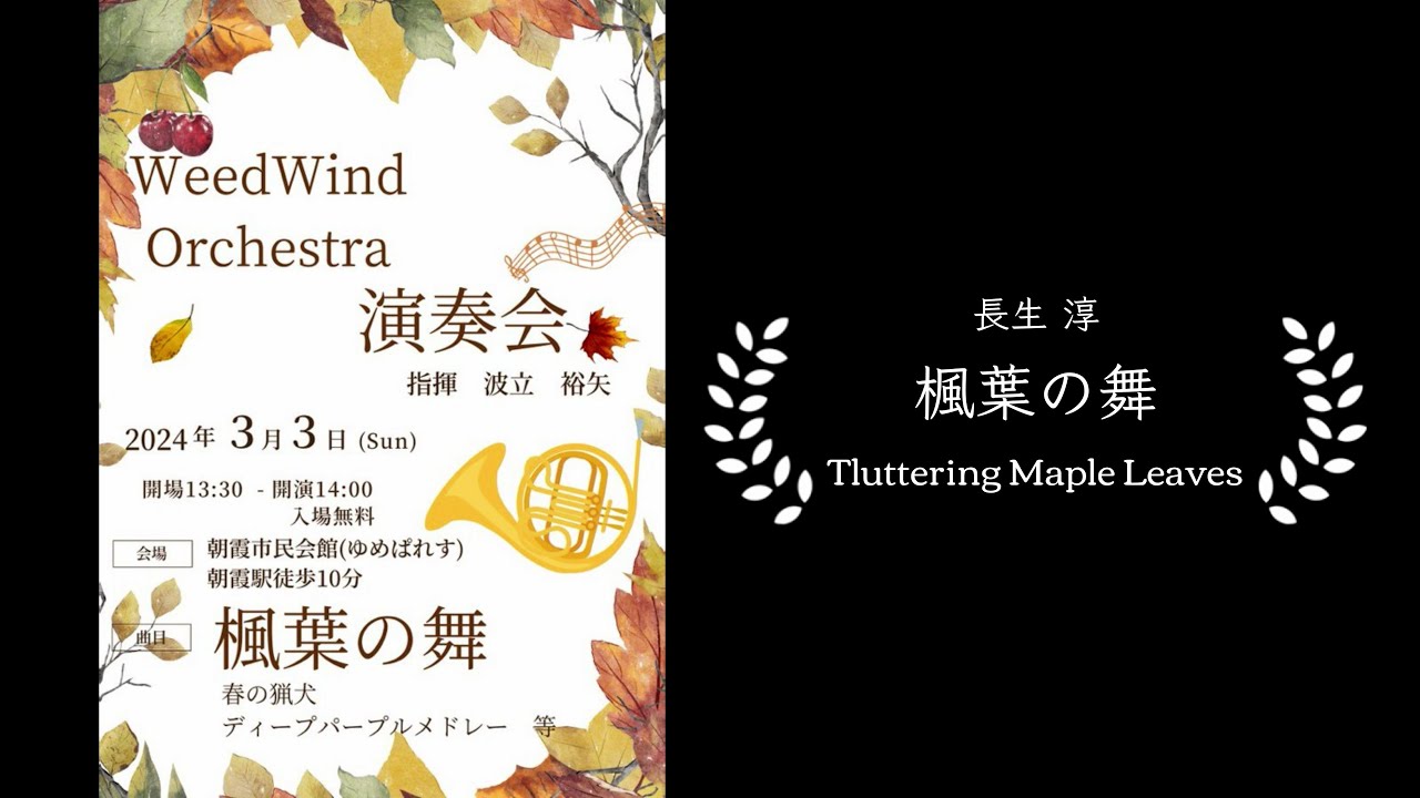 長生淳／楓葉の舞