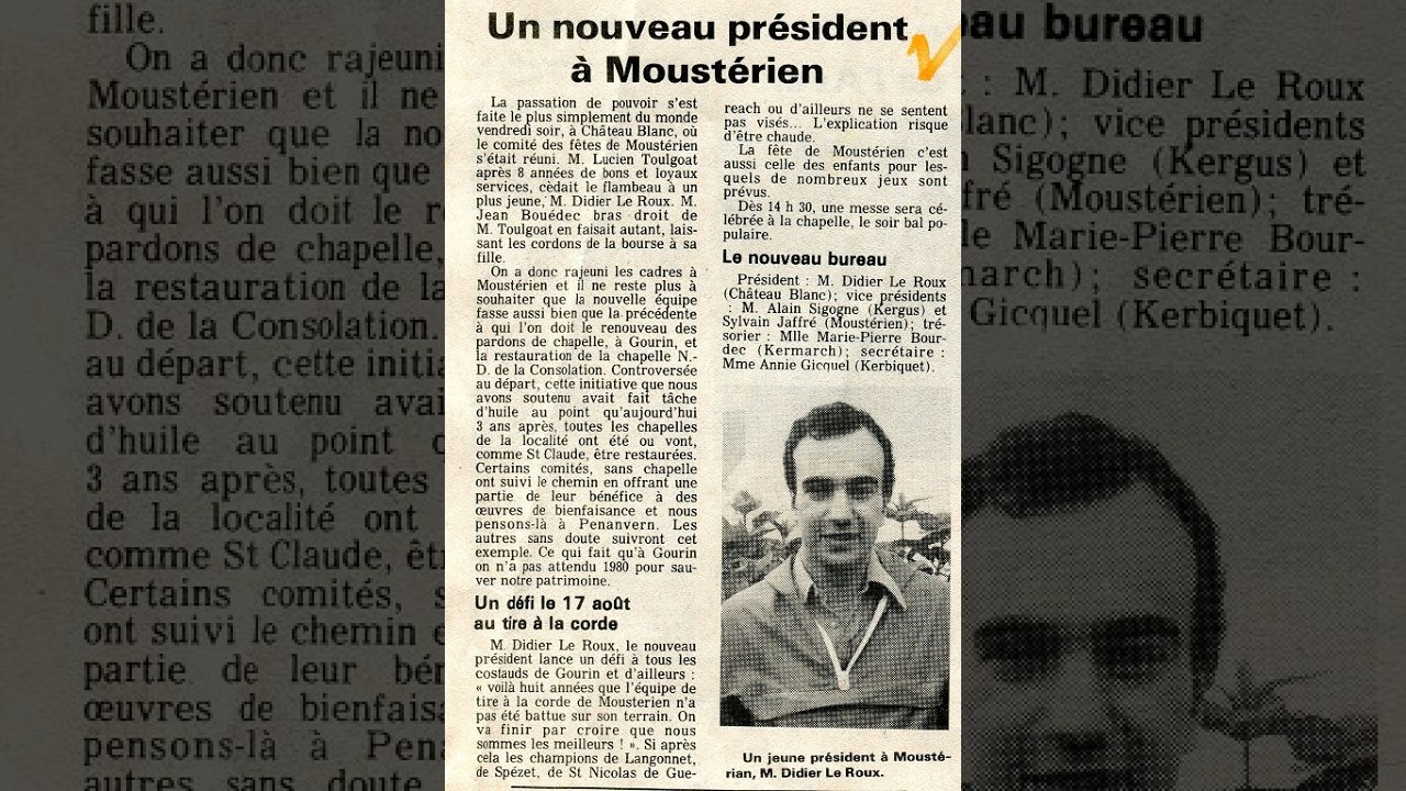 GOURIN  CHAPELLE DE  MOUSTERIEN