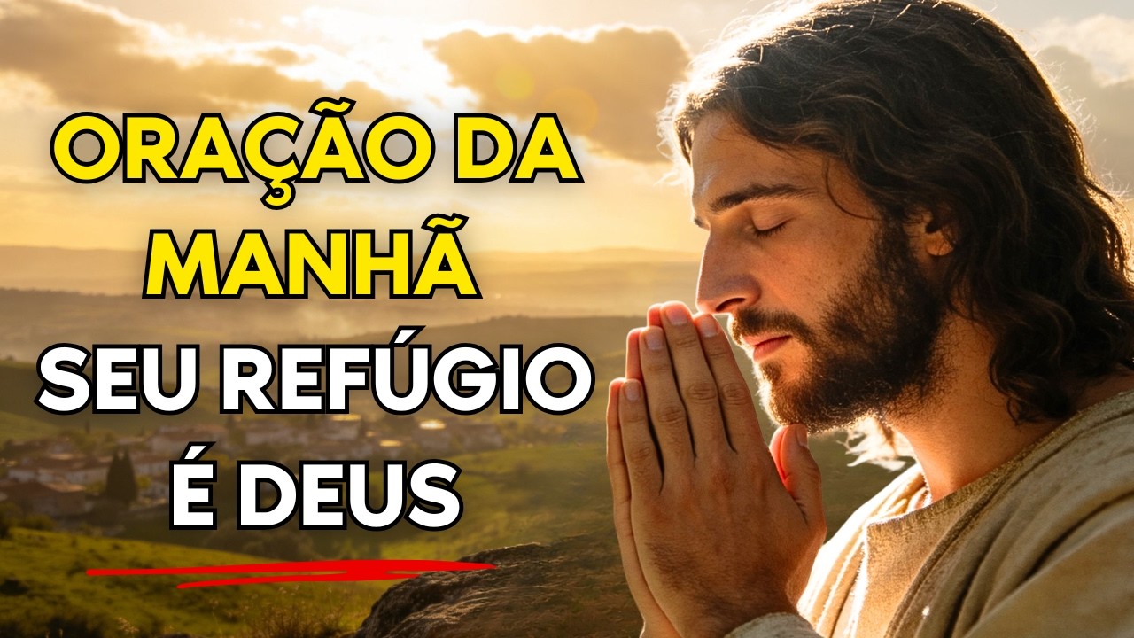 Oração da Manhã PODEROSA 🙏 – Deus é Sua Rocha e Seu Refúgio Hoje