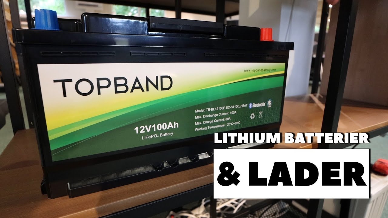 Lithium batterier og lader