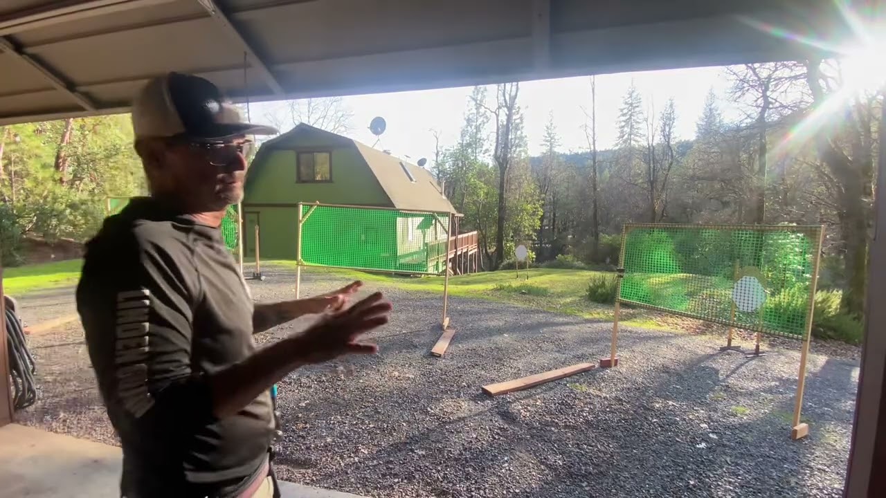 USPSA dry fire stage set up . Deluxe edition. #competitionshooting #carryoptics #shorts #uspsamaster