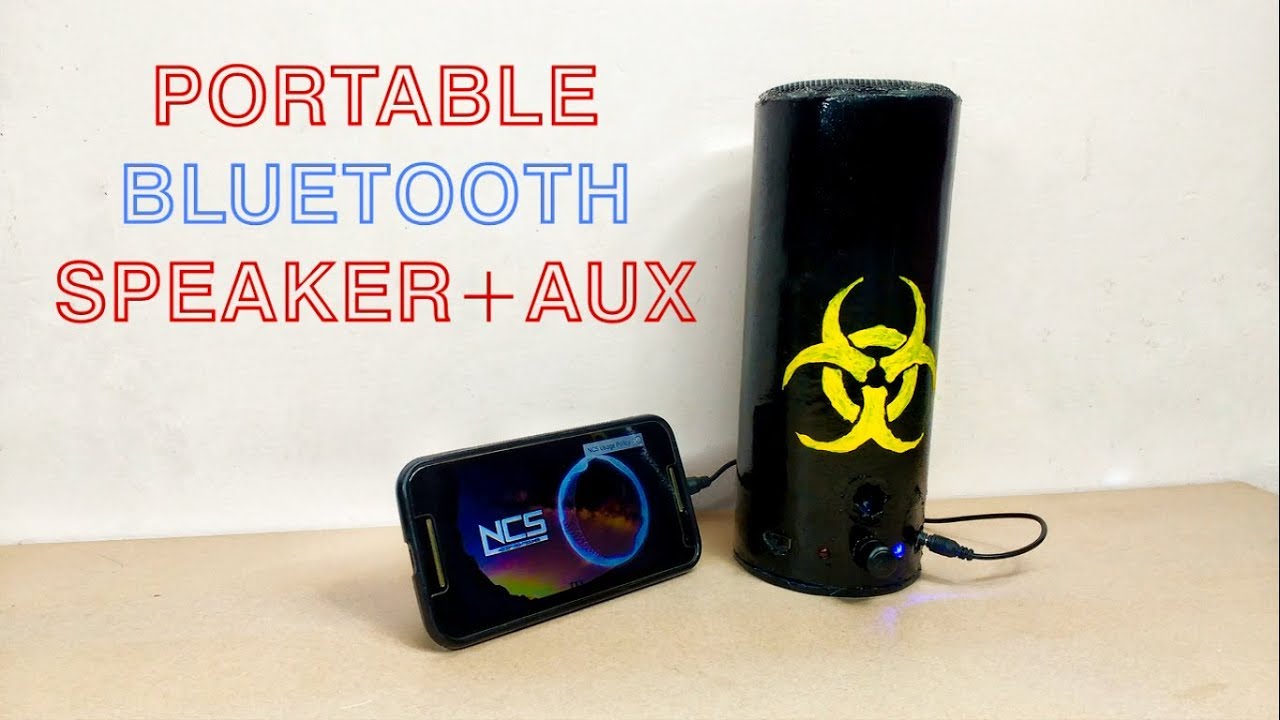 How to make Bluetooth Speaker with Recycled Parts !