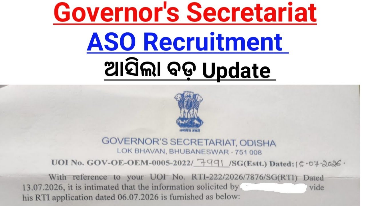 Governor's Secretariat ASO Big Update