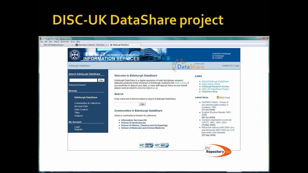 Bringing Research Data into the Library: Expanding the Horizons of Institutional Repositories