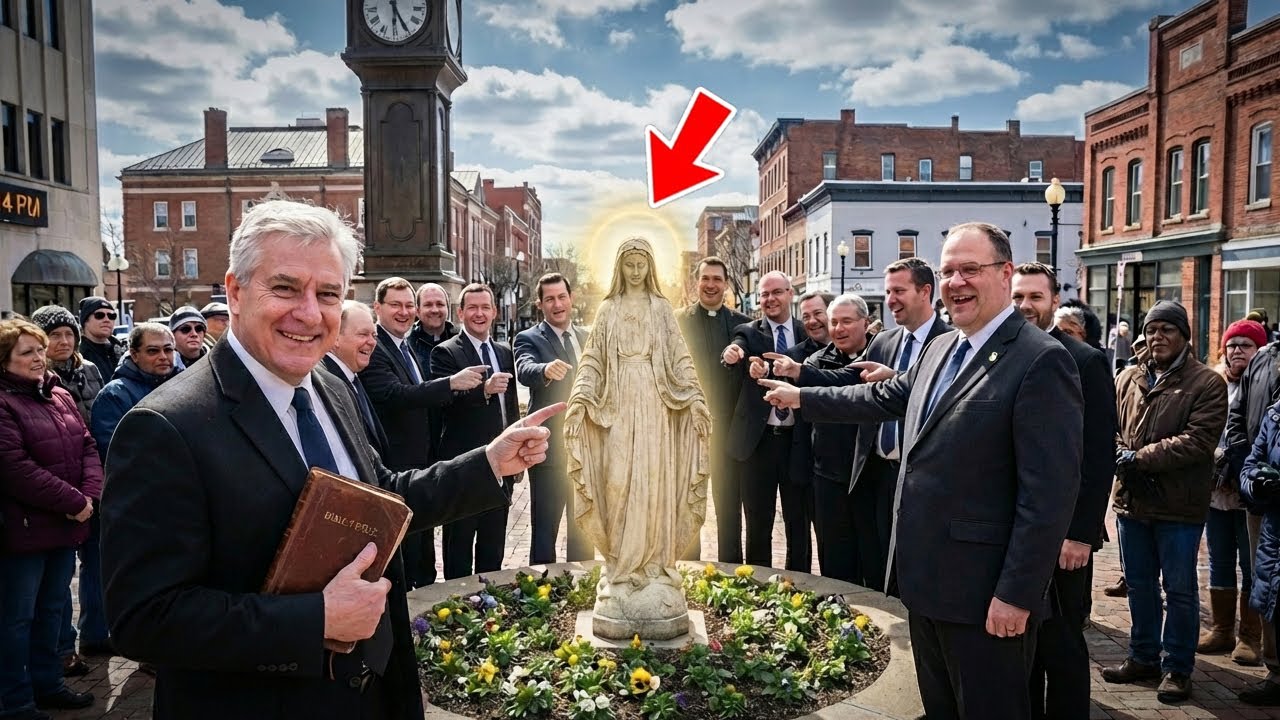 17 Pastors Mocked a Virgin Mary Statue in Public — What Happened Next Shocked a Town