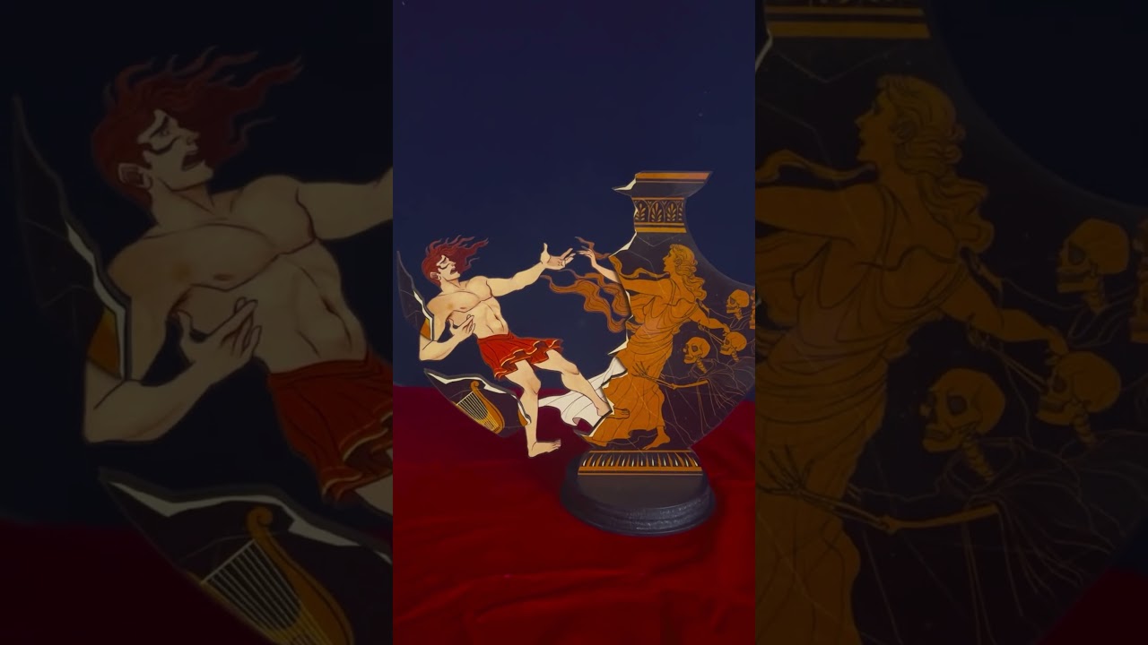 Broken Vase collection available now! joanacchi.com #greekmythology #orpheus #medusa #achilles