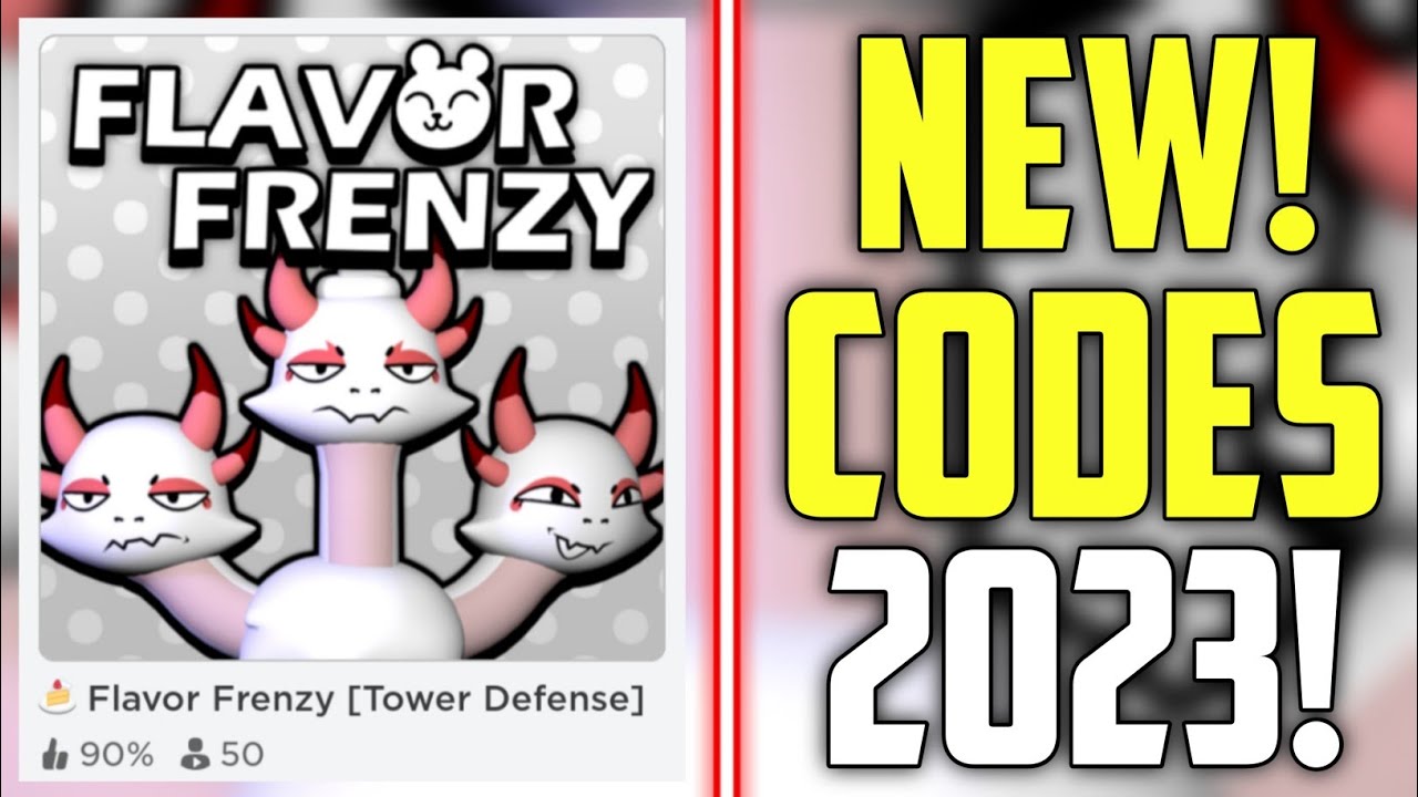 FUTURE CODES!! | *NEW* ROBLOX FLAVOR FRENZY CODES 2023! (TOWER DEFENSE)