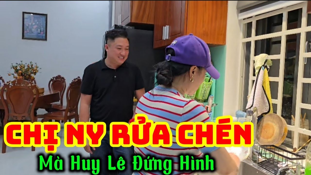 Chị Ny Rửa Chén Mà Bầu Show Huy Lê Đứng Hình @haonhanvlogs 