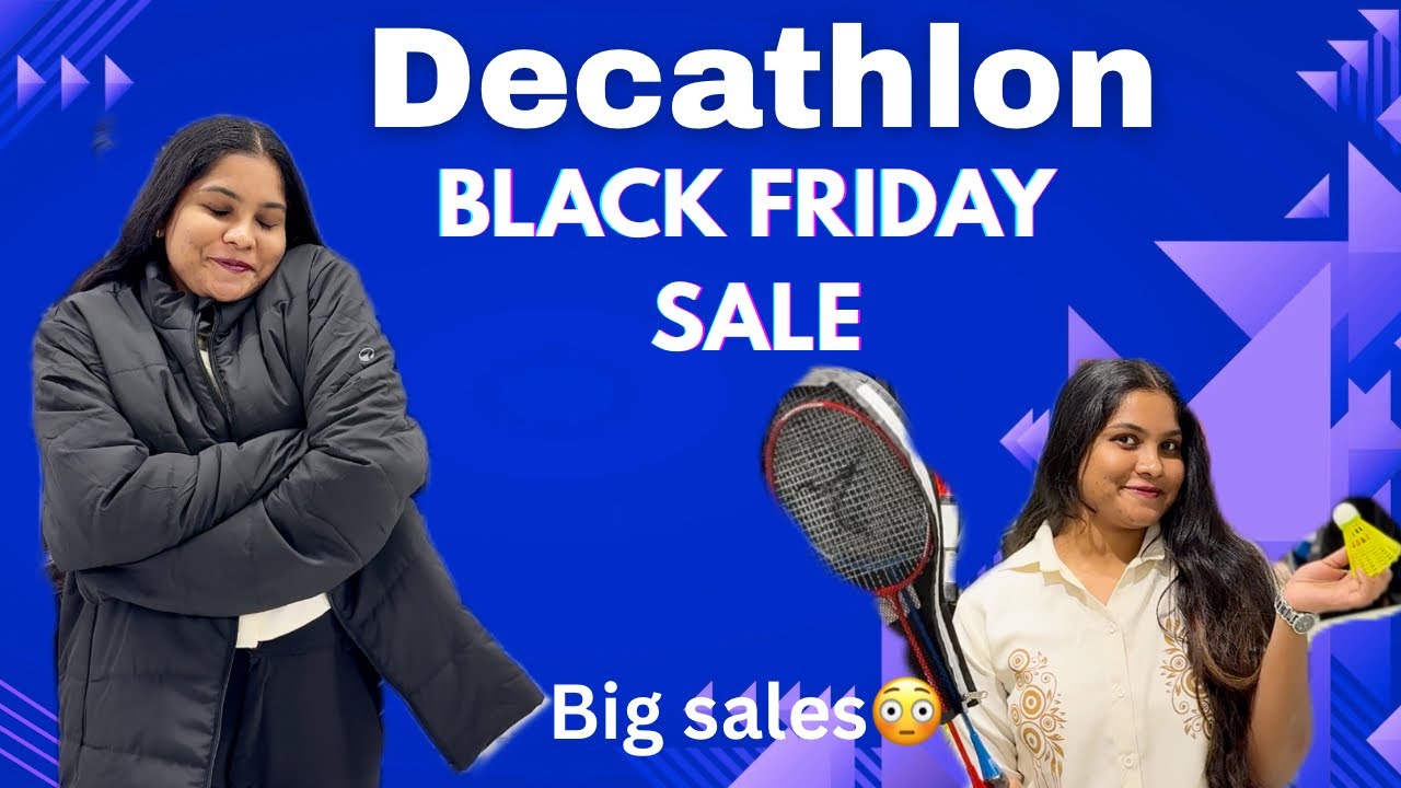 Huge Discounts at Decathlon! Black Friday Shopping 🛍️🔥