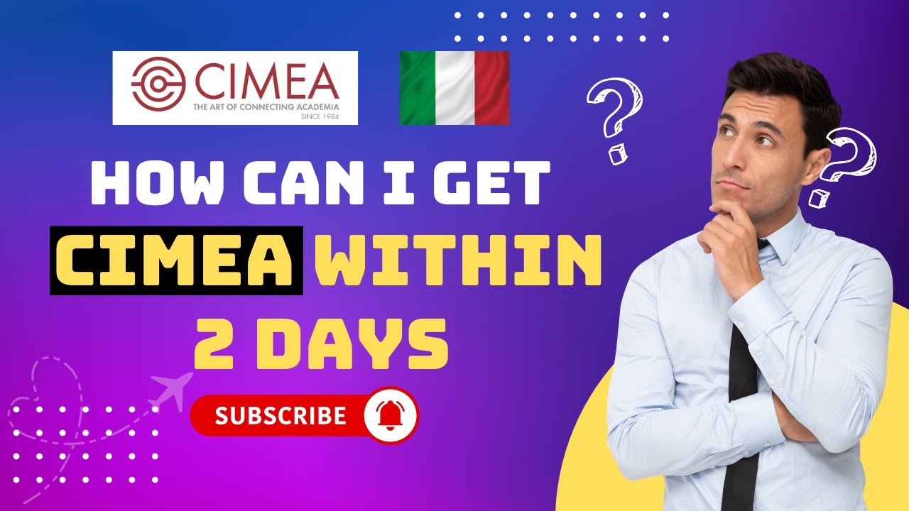 How to Apply for CIMEA SOC & SOV 2025 for Italy Student Visa – Fast & Easy Guide | Free Education