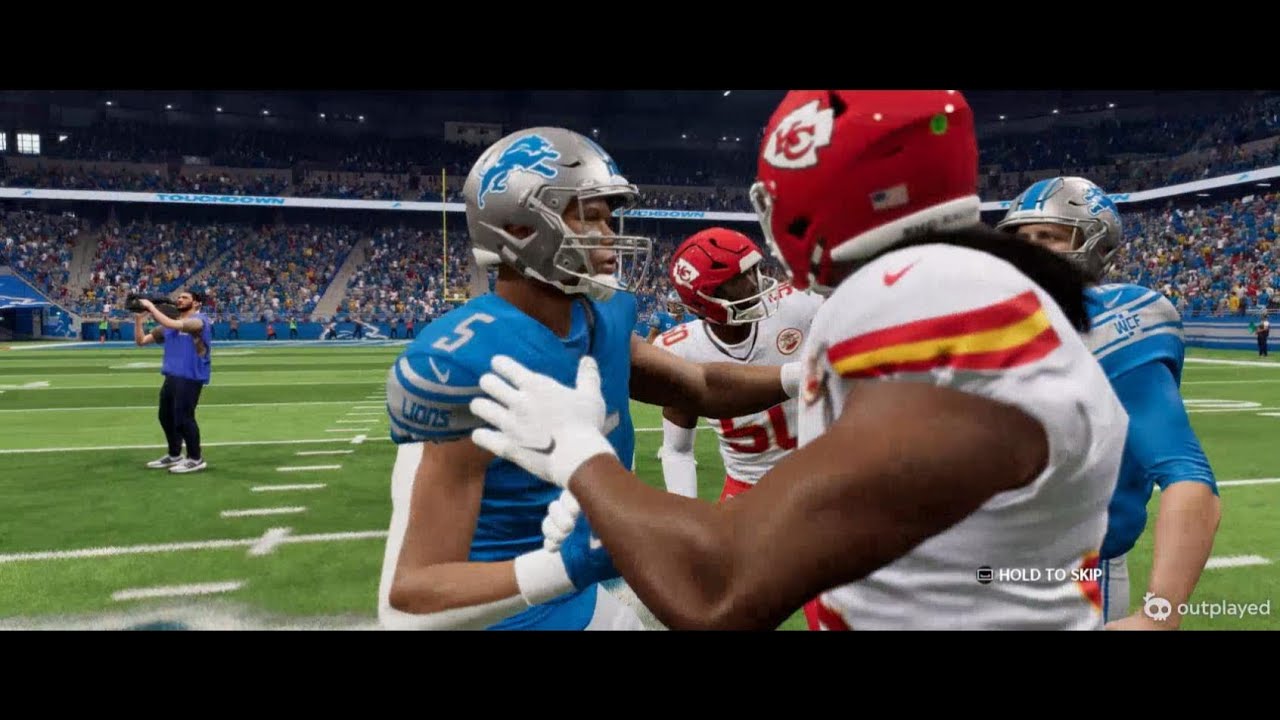 Kansas City Chiefs vs. Detroit Lions NFL Game Highlights I Madden NFL 24