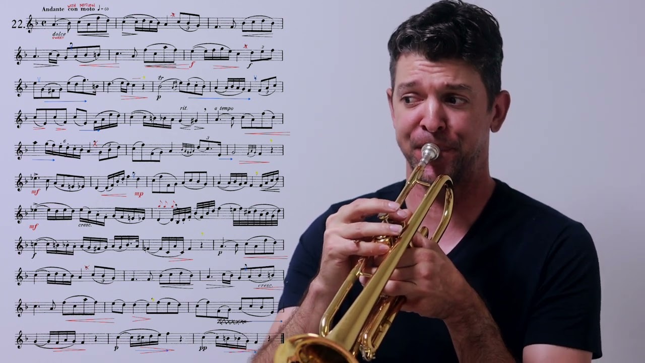 TMEA 2022 2023 Trumpet Etude 2 Wurm 22