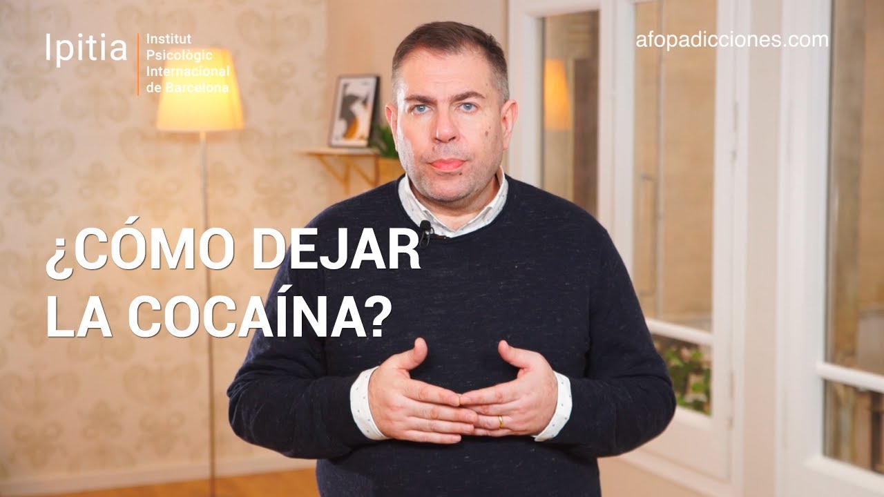 ¿Cómo dejar de consumir cocaína?