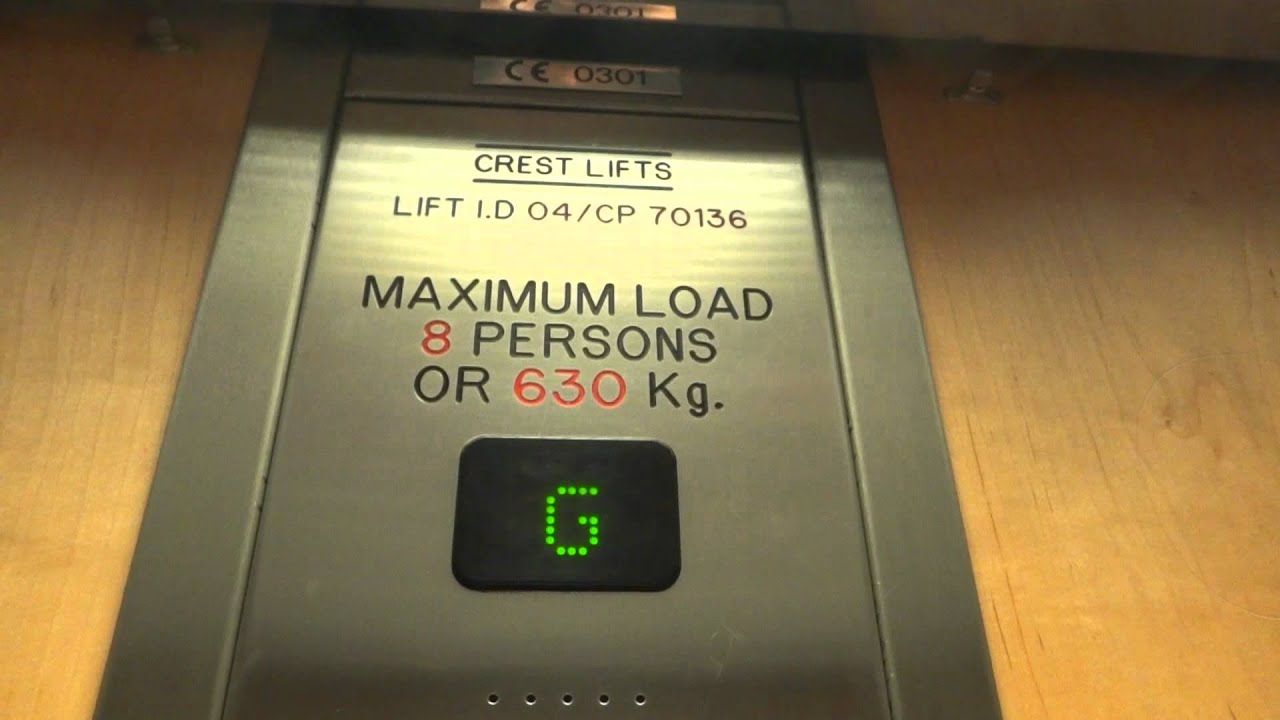 Crest elevator at Centrale Shopping Centre, Croydon