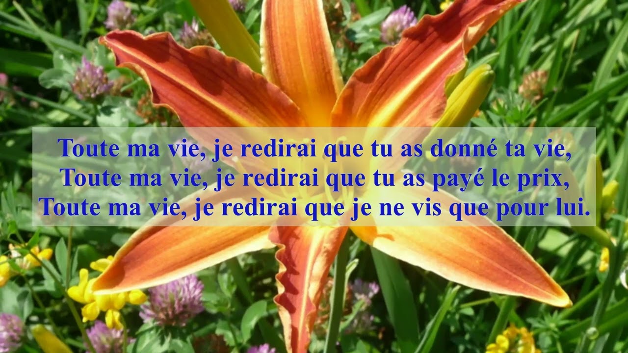 Je chanterai gloire -  JEM910